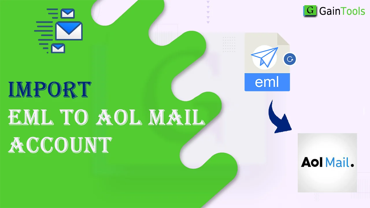 directly import eml to aol mail account